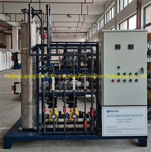 Gas Chlorine Dioxide Clo2 Generator for Denox 1kg/H