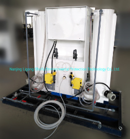 Chlorine Dioxide Generator with Chemical Tank for Medical Wastewater Treatment