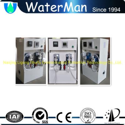 Chemical Tank Type Clo2 Generator for Water Treatment 100g/H Flow-Control
