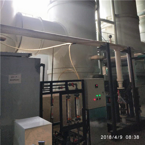 Chlorine Dioxide Clo2 Gas Generator for Flue Gas Treatment 18kg/H