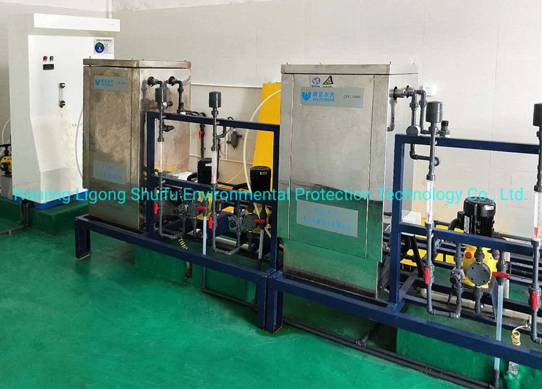 Industrial Clo2 Biocide Generation Equipment with Test Kit