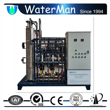 2-Chemical Gas Chlorine Dioxide Generator 