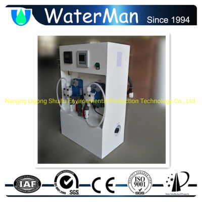 Chemical Tank Type Clo2 Generator for Water Treatment 50g/H Flow-Control
