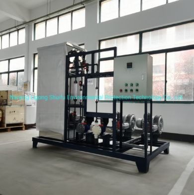 Clo2 Gas Production Equipment for Flue Gas Treatment 18kg/H