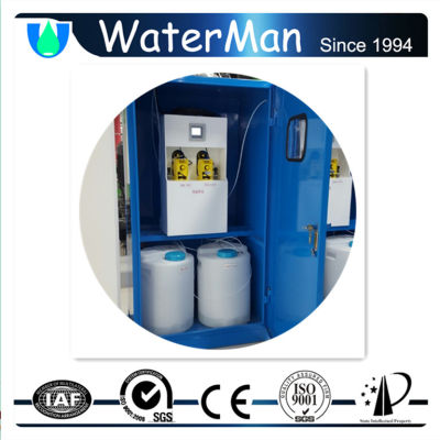 Chlorine Dioxide Generator for Well Water Disinfection 600g/H Flow Auto Control