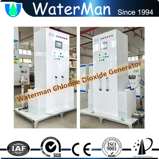 Chlorine Dioxide Generator 100g/h PLC Remote Control Cooling Water Plant